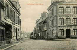 Gacé * La Route De Rouen * Place Et Hôtel - Gace