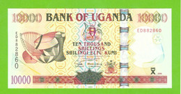 UGANDA 10000 SHILLINGS 2005  P-45a  UNC - Ouganda