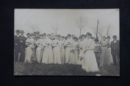 MARIAGES - Carte Photo D'une Noce à Cusset En 1908  - L 114662 - Marriages