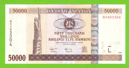 UGANDA 50000 SHILLINGS 2008  P-47c  UNC  RADAR 403304 - Ouganda