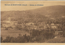 HERAULT : St Pons, (Environs), Le Hameau De Brassac - Saint-Pons-de-Mauchiens