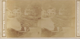PHOTO STEREO A.BRAUN -68- HAUT-RHIN VERS 1880-DIM 18X8.5 CM - Photos Stéréoscopiques