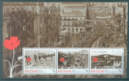 NEW ZEALAND - MNH/**. - 2008 - 90 ANNIVERSARY OF THE 1st WAR - Yv BLOC 238 -  Lot 24761 - Hojas Bloque