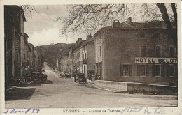 HERAULT : St Pons, Avenue De Castres - Saint-Pons-de-Mauchiens