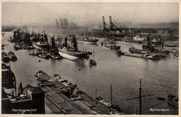 Pays-Bas - Rotterdam - Havengezicht En De Boten (Vue Sur Le Port) N° 195 - Rotterdam