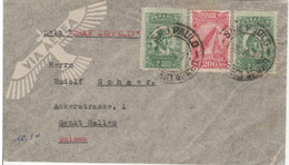 Luftpost  Graf Zeppelin Brasil - Suisse Sankt Gallen ???? - Covers & Documents