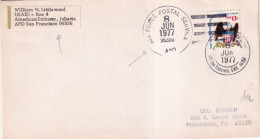 1977 - US AIR FORCE ! - ENVELOPPE De L'AMBASSADE à JAKARTA (INDONESIE) APO 96356 SAN FRANCISCO - Indonesien