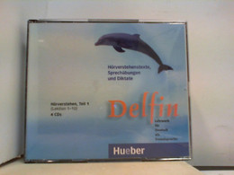 Delfin, Neue Rechtschreibung, Hörverstehen 1 (Lektionen 1-10). 4 Audio-CDs - CDs