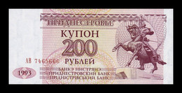 Transnistria 200 Rubles 1993 Pick 21 SC UNC - Autres - Europe