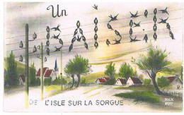 84 UN BAISER  DE  L'isle  Sur La  Sorgue    CPM  TBE 389 - L'Isle Sur Sorgue