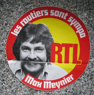 MAX MEYNIER Les Routiers Sont Sympa 1972 Sticker Autocollant Canion - Pegatinas
