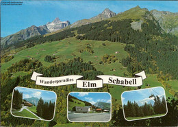 1108597 Glarus Süd Wanderparadies Elm Schabell Mehrbildkarte - Elm