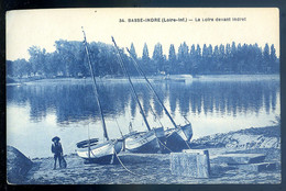 Cpa Du 44 Basse Indre -- La Loire Devant Indret      JA22-50 - Basse-Indre