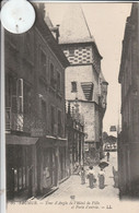 49  - Très Belle Carte Postale Ancienne De  SAUMUR   Tour D'Angle De L'Hotel De Ville - Saumur