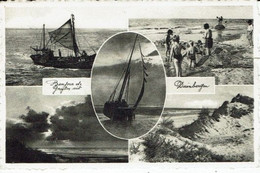 Delcampe - DUINBERGEN-MULTIVUES -PLAGE-BATEAUX DE PÊCHE - Heist