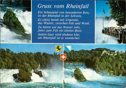 1108828 Rheinfall Bei Schaffhausen Mehrbildkarte - Hausen Am Albis 