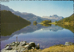 1108797 Blick über Den Champferersee (Oberengadin) - Cham