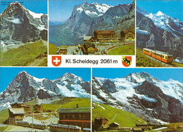 1108674 Kl. Scheidegg 2061 M Verschiedene Ansichten Mehrbildkarte - Egg