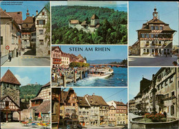 1109216 Verschiedene Ansichten Stein Am Rhein Mehrbildkarte - Stein