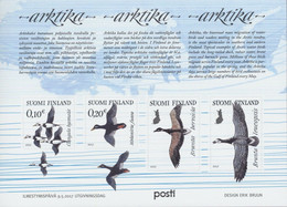 Finland 2018 MiNr. 2508 - 2511 (Block 93) Finnland North Pole  Arctic Wildlife Migratory Birds 1 S\sh  MNH**  10.00 € - Arctische Fauna