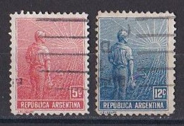 Argentine  1900-1919  Y&T  N ° 182  184  Oblitéré - Oblitérés