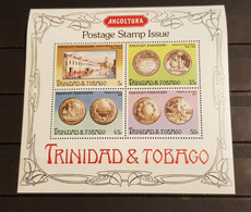 TRINIDAD & TOBAGO POSTAGE STAMP ISSUE SHEET PERFORED MNH - Trinidad & Tobago (1962-...)