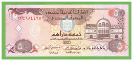 UNITED ARAB EMIRATES 5 DIRHAMS 1995  P-12b  UNC - Emiratos Arabes Unidos