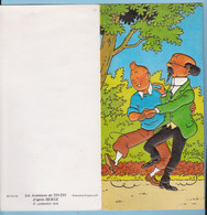TINTIN CARTE POSTALE   LES AVENTURES DE TINTIN D'APRES HERGE LOMBARD 1979   NEUF 3 - Collections