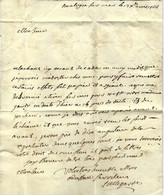 1766 LETTRE Signée Bellegarde En Relâche à Boulogne Sur Mer Pour Casaubon Banquier  Compagnie Des Indes à Paris & Cadix - ... - 1799