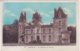 86 - LES TROIS MOUTIERS - LE CHATEAU DE TERNAY - FACADE - Les Trois Moutiers