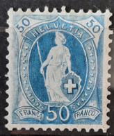 Suisse 1882/1904 N°76 *TB Cote 65€ - Neufs