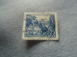 Ddr - Oberharz-Blick Zumbroken - Val 25 - Bleu - Oblitéré - - Gebraucht