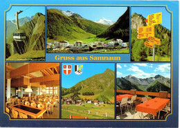 Gruss Aus SAMNAUN Mit Luftseilbahn Alp Trida Und Bergrestaurant Alp Trida Sattel - Samnaun