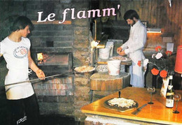 ►  CPSM  Recette Tarte Flambée Flammekueche - Recettes (cuisine)