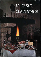 ►  CPSM  La Table Charentaise Gateau Pineau Cognac Martell  Crevettes Huitres  Crustacés1970 - Recettes (cuisine)