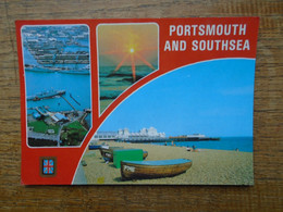 Royaume-uni , Portsmouth , Harbour , Sunset , Beach And Pier - Portsmouth