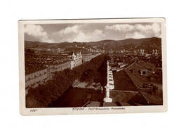 15377" TORINO-DALL'AREOPLANO-PANORAMA  " -VERA FOTO-CART. SPED.1945 - Tarjetas Panorámicas