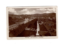 15377" TORINO-DALL'AREOPLANO-PANORAMA  " -VERA FOTO-CART. SPED.1945 - Viste Panoramiche, Panorama