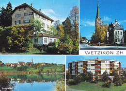 1972, Schweiz, Wetzikon, Schloss, Seegräben, Protestantische Kirche, Alterssiedlung - Wetzikon