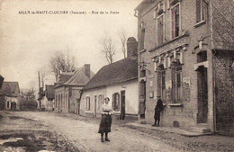 AILLY-LE-HAUT-CLOCHER -80- Rue De La Poste - Animation - Ailly Le Haut Clocher