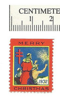 B66-28 CANADA Christmas Seal 1932 English MLH - Vignettes Locales Et Privées