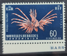 NOUVELLES HÉBRIDES 1967 - MNH - YT 265 - Unused Stamps