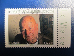 2022 Daniel BOULANGER Oblitéré Premier Jour Cachet Rond 21/01/2022 - Gebraucht