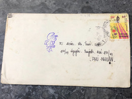 VIET NAM SOUTH OLD-REAL ENVELOPS SENT TO VIET NAM SOUTH BEFORE 1975-overprint Stamps Sent-name-doan Thi Truc Anh-sents T - Viêt-Nam