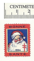 B67-19 CANADA Christmas Seal 1934 French MNH - Werbemarken (Vignetten)