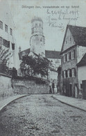 Dillingen Don, Vorstadtstrabe Mit Kgl. Schob - Dillingen