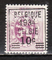 376**  Lion Héraldique Avec Préoblitération - Bonne Valeur - MNH** - COB 105 - Vendu à 10% Du COB!!!! - Unused Stamps