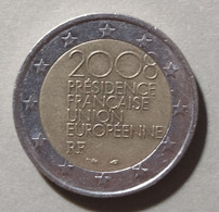 2008 - FRANCIA  - MONETA IN EURO (COMMEMORATIVA)  DEL VALORE DI 2,00  EURO - USATA - Frankrijk