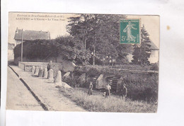 CPA DPT  94 SANTENY, L ENTREE, LE VIEUX PONT - Santeny