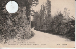 72  - Très Belle Carte Postale Ancienne De  LES ALPES MANCELLES   La Roche De La Vigne - Saint Calais